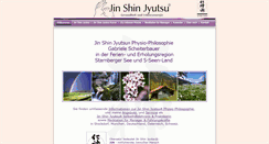 Desktop Screenshot of jinshinjyutsu-bayern.de